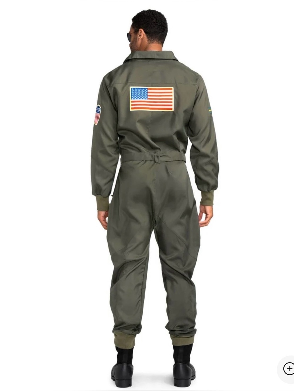 Tipsy Elves Army Green Pilot Costume NWT Ret $79.95 Unisex